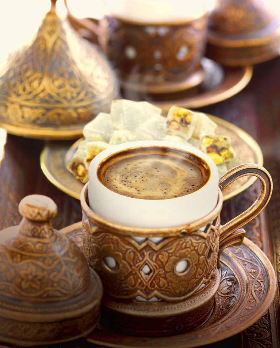 TÜRK KAHVESİ KÜLTÜRÜ VE GELENEĞİ Türk kahvesi kültürü ve geleneği, kahvenin İstanbul da kahvehanelerde servis edilmeye başlandığı 16. yüzyıla kadar uzanmaktadır.