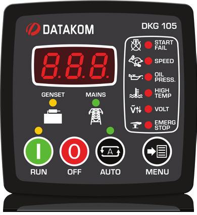 sıcaklığı: -0 C ile +70 C arası Boyutlar: 7xx6mm (GxYxD) 9,00 USD DKG 09 J99 CANBUS opsiyonu ile ECU bağlantısı MPU giriş opsiyonu 8,00 USD ISO 900 Registered True RMS ölçümler Üçlü dil desteği