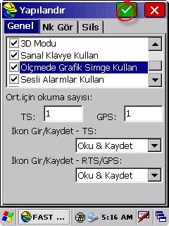 Bağlanılan bu RTK ağı TUSAGA Aktif ya da Radyo Modem ağı olabilir. Buradaki asıl amaç bir düzeltme yayını alınarak hassas olarak alım veya aplikasyon işleminin yapılabilmesidir.