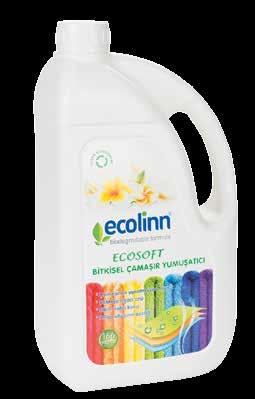 Ecolinn Color Wash, farklı renklerde bölümleri olan (örneğin yakası beyaz olan renkli bir gömlek) kıyafetlerinizin yıkama esnasında bıraktıkları rengi kendi özel dokusuna hapsederek bu bölümlerin