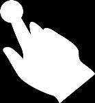 Dokunma veya seçme Tek bir parmağınızla ekrana dokunun. Bunun ne zaman kullanılacağıyla ilgili örnek: Ana Menü'de bir öğe seçme.