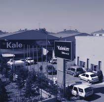 Kalekim A.Ş, 1968 yılında kurulan ve Kale Grubu nun sıva ve boya sektöründeki lider kuruluşlarından Kaleterasit A.Ş. ile 2003 yılında birleşme kararı almıştır.