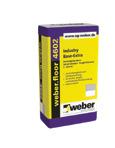 Emici yüzey hazırlığı Tamir uygulamaları Zeminin güçlendirilmesi: weber.tec 79 + File 6 5 Zemin hazırlığı: weber.floor 76 Endüstriyel zemin kaplama uygulaması: weber.