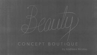 Beauty CONCEPT BOUTIQUE by Andreea Nicolau (531) Clasificare Viena: 270501; 270502; 44 Servicii de igien Õi frumuseûe pentru oameni; servicii furnizate de saloane de coafur Õi înfrumuseûare; servicii