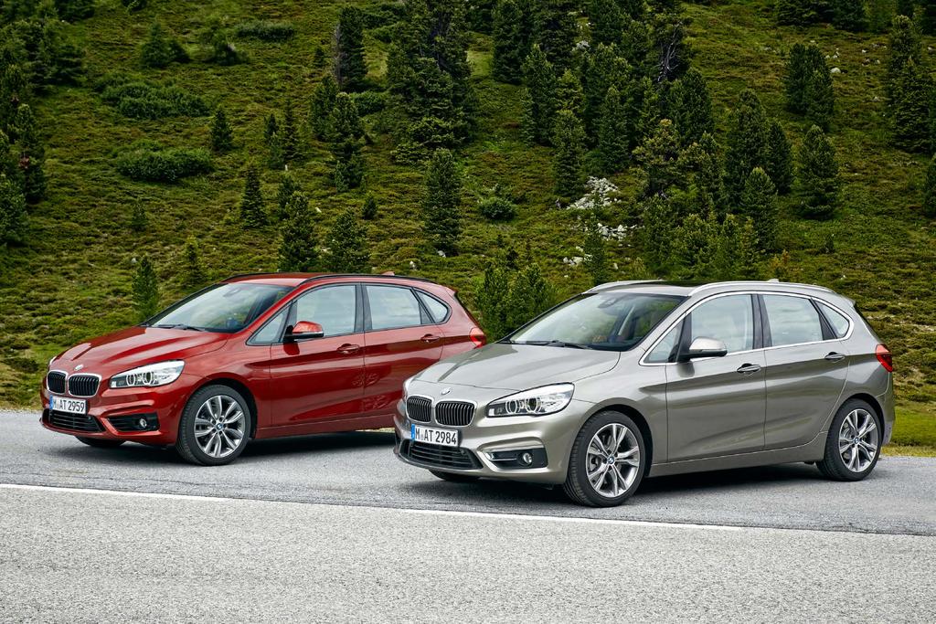 LANSMAN BMW 2 SERİSİ ACTIVE TOURER Önden Çekişli, 3 Silindirli, İddialı BMW nin premium kompakt sınıfında pek çok ilke