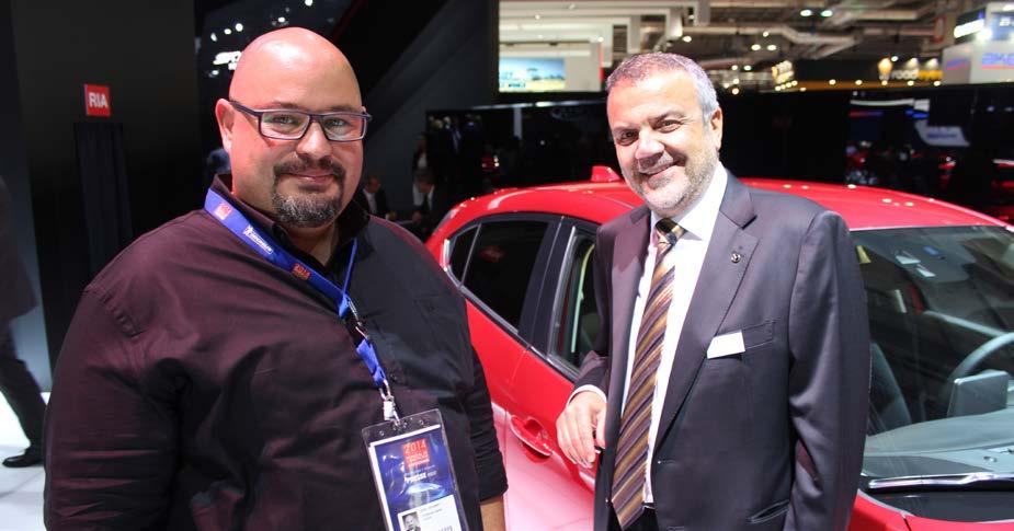 Mazda 2 modelinin satışına dünya genelinde Nisan ayında başlanacak. Yeni modelleriniz Paris OtomobiI Fuarı nda oldukça ses getirdi. Türkiye de ne zaman satışa sunulacaklar? N.Y: Paris te ilgi odağı olan yeni MX-5 i 2015 yılı Ağustos veya Eylül aylarında Türkiye de satışa sunmayı planlıyoruz.
