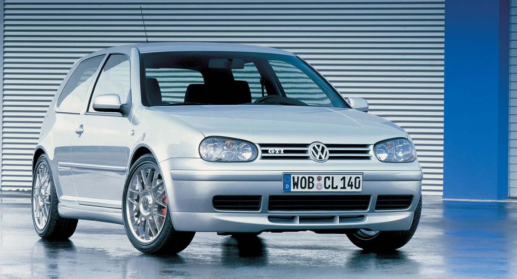Volkswagen GOLF GTI TARİHÇESİ VOLKSWAGEN GOLF IV GTI Golf III ün satışa sunulduğu 1991 yılından 6 yıl sonra Golf IV