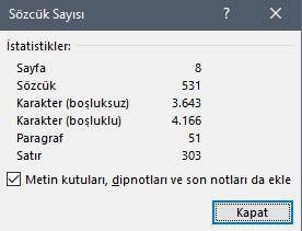 3) Yeni paragrafta biraz içerden başlamak (girinti) istiyorsanız klavyenin sol tarafında bulunan TAB tuşuna bir kez basın. 4) Özel isimlerin baş harfleri büyük olmalıdır.