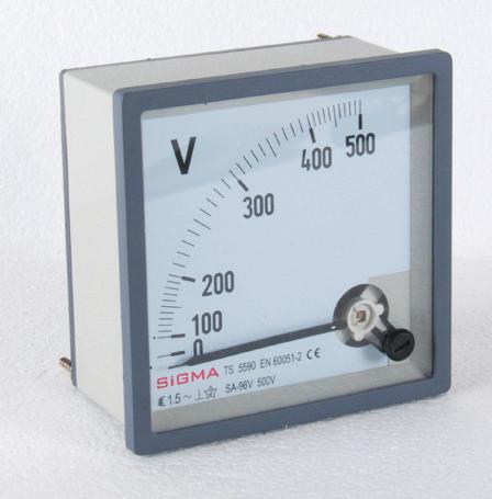 Voltmetreler Koli 30A direkt ölçüm Ampermetre 72x72 1 48 SA72A-D030 40,00 50A direkt ölçüm Ampermetre 72x72 1 48
