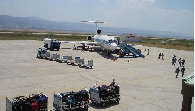 Şekil 4.155. Direkt apron erişimi Gelen yolcular hava tarafı gelen yolcu girişinden düzayak terminale giriş yapmaktadırlar.