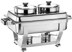 5x30,5x41 124 (32 Porsiyon) Çorbalık Chafing Dish