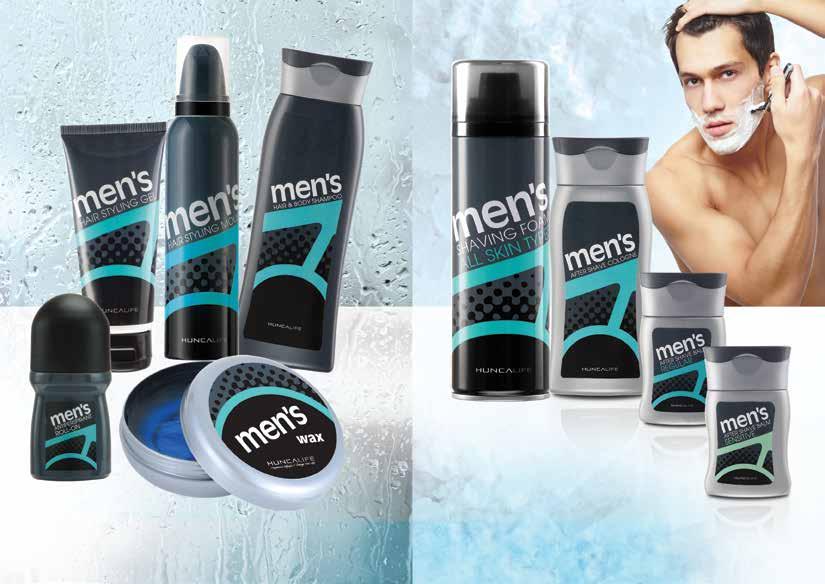 %45 Men s Saç Şekillendirici Köpük 150 ml. 18004 11,00 5,99 Men s Saç Şekillendirici Jole 100 ml. 18006 9,75 5,35 Men s Saç ve Vücut Şampuanı 300 ml. 18003 19,90 10,95 erkek bakım Men s Roll-on 50 ml.