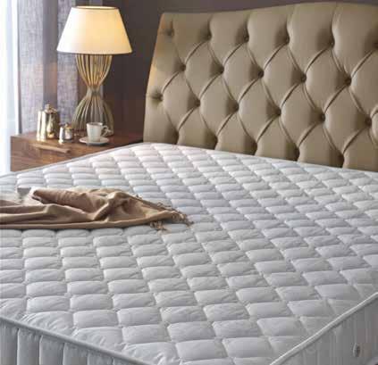 Yatağınızın Ömrünü Uzatın DHT Yay Rina yatak, Yataş a özel çift tavlanmış çelik yaylardan oluşan DHT Yay ve yüksek konfor sağlayan dolgu malzemesiyle yıllar boyu ilk günkü formunu korur.