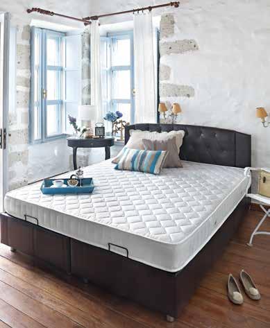 Baza Siesta Farklı renk alternatifleri ile yatak odalarına şıklık getiren Siesta Sandıklı Baza, çelik kontrüksiyonuyla da dayanıklılıkta oldukça iddialı.