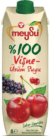 100 MEYVE SUYU 100 % Fruit Juice %100