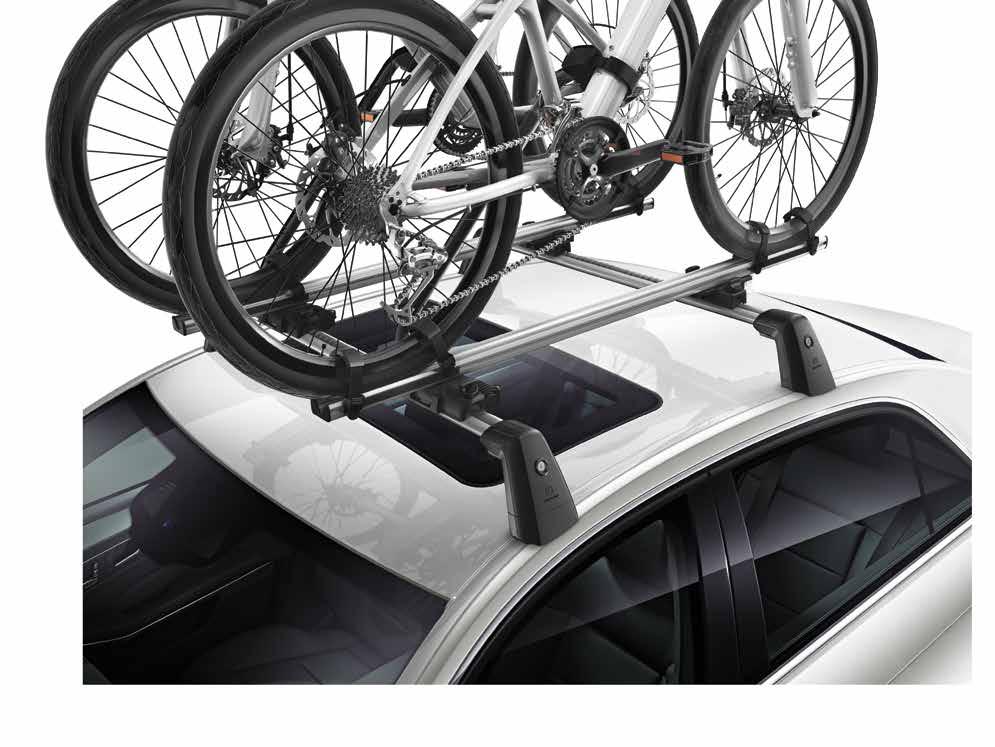 Bagaj & Taşıma Taşıma sistemleri 03 04 03 Yeni Alustyle Tavan Bisiklet Taşıyıcısı Taşıyıcı barların üzerine takılabilen oldukça hafif bisiklet taşıyıcısı.