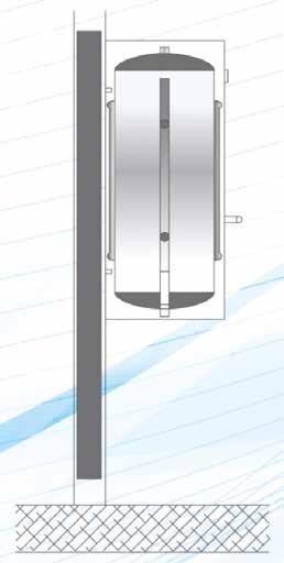 TERMOPN Termo yardımcı ısı kaynağından gelen sıcak suyun serpantinde dolaştırılması ile içindeki suyu ısıtan, kullanım suyunun sıcaklığının yeterli olması halinde de elektrik enerjisi kullanılmaya