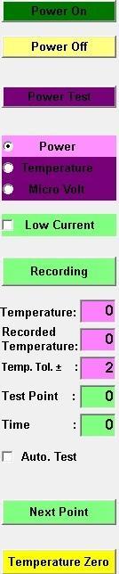 Temperature : IR Sıcaklık Testi ve ölçüm yapıldığında seçilir. Micro Volt : Mikrovolt ölçüm yapıldığında seçilir. Low Current : 0-300 miliamper arasında hassas ölçüm yapıldığında seçilir.