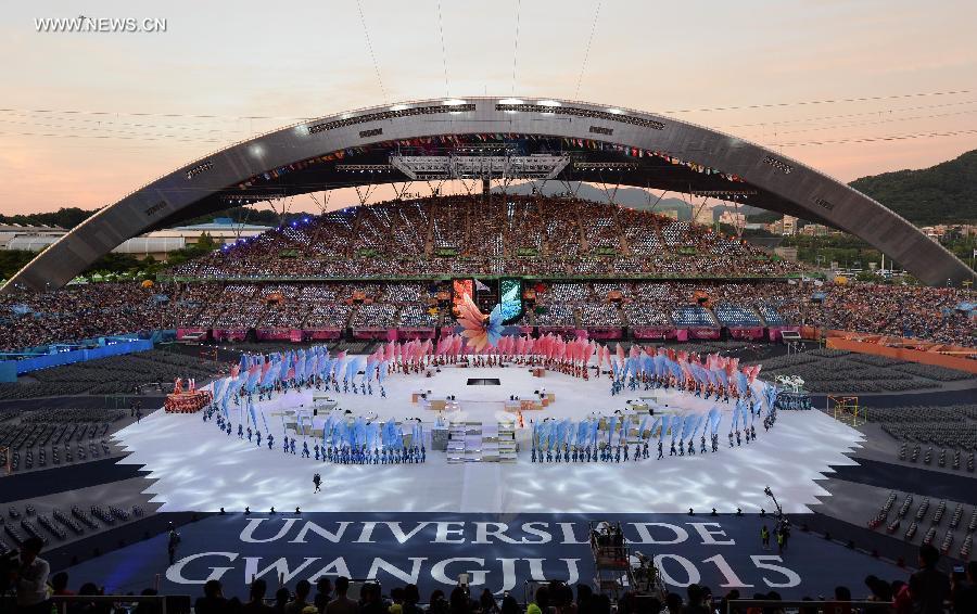 28. Dünya Üniversiteler Yaz Spor Oyunları 3-14 215 / Gwangju - G.KORE Güney Kore'nin Gwangju kentinde 3-14 215 tarihleri arasında düzenlenen 28.
