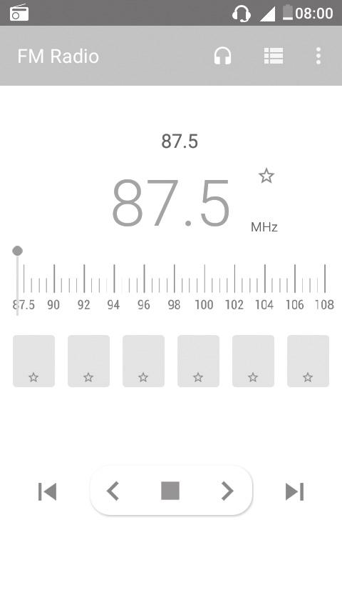 1MHz düşürmek için En yakın düşük frekans kanalını aramak ve gitmek için uzun basın Bir önceki kaydedilmiş kanala git Oynat/Durdur Kaydedilen kanal listesini açmak için Seçenekler menüsünü aç Geçerli