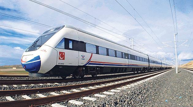 3.8 HIZLI TREN Hızlı trenler 200 km/saat hıza ulaşırlar ve yüksek hızlı trenler ise 300 km/saat hıza kadar ulaşabilirler.
