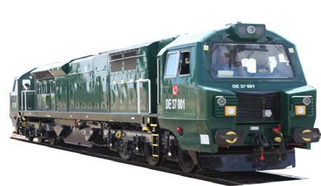 Şekil 5.2: İngiltere ye ihraç edilen dizel/ elektrikli lokomotif Kaynak: www.tulomsas.com.