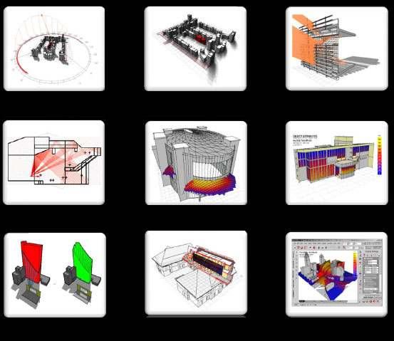 1-Tasarım evresinde BIM Perfomatif Tasarım C-Performans analizi Bina kütleleri, iç mekanlar, cephe elemanları, boşluk-doluluk ve malzeme vb.