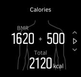 Adım hedefinizi belirlerken, gün için toplam adım sayısını tanımlarsınız. Günlük yaktığınız toplam kalori miktarı iki faktöre dayalıdır: Bazal Metabolizma Hızınız (BMR) ve fiziksel aktiviteniz.
