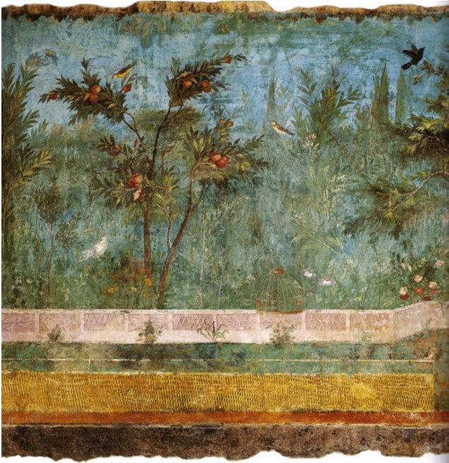 Antik Dönem Roma bahçeleri Roma bahçelerinin peyzaj mimarlığına kazandırdıkları Su teknolojisinin geliştirilmesi (su kemerleri, su tesisatı -borular vb.