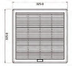 PTS SERİSİ KOLY MONTJLI FİLTRELİ FNLR 22 22 PNO KESİM ÖLÇÜSÜ 22x22mm FNLI PTS 500 ÖLÇÜLER (mm) FN TİPİ BESLEME GÜÇ (VC) () (rpm) FİLTRELİ FİLTRESİZ NOMİNL KIM () GÜRÜLTÜ SEVİYESİ (db) 260x260x116