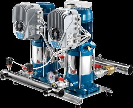 GRUPPI DI PRESSURIZZAZIONE A 2 POMPE + EPIC / DOUBLE PUMP PRESSURE SYSTEM + EPIC / ÇİFT