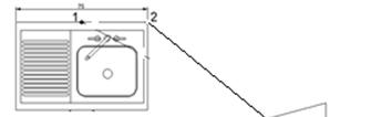 Specify third source point or<continue>: (Üçüncü Kaynak noktasını belirle) Parça İki boyutlu olduğu için Z ekseninde üçüncü noktası olmadığından devam etmek için Enter tuşuna basarız.