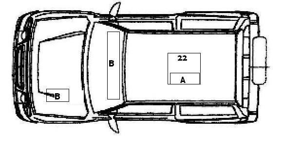 1- mecburi 2 ihtiyari A -B C-D Araç üzerinde daha önceki organizasyonlarda yapıştırılmış stickerler ve kapı numaraları sökülmek zorundadır.