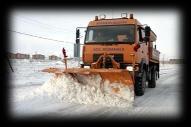 veya kaza yerine giden trafik hizmetlerine ait araçlar, 6- Yolun yapım ve