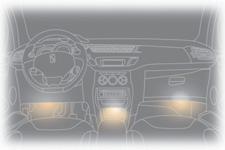 117 Görüş Hafi f iç aydınlatma Zayıf bir aydınlık durumunda, sürücü mahallinin hafifçe aydınlatılması araç içindeki görüşü kolaylaştırır.