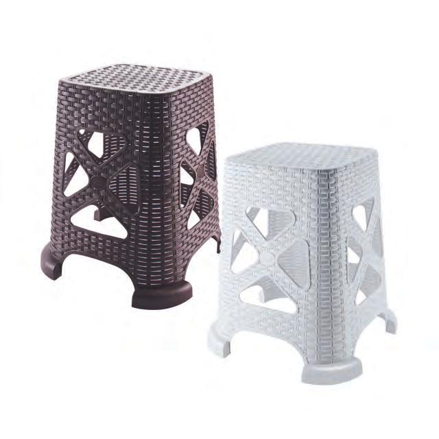 Raddan / Rattan 0734 Raddan Büyük Tabure Rattan Big Stool