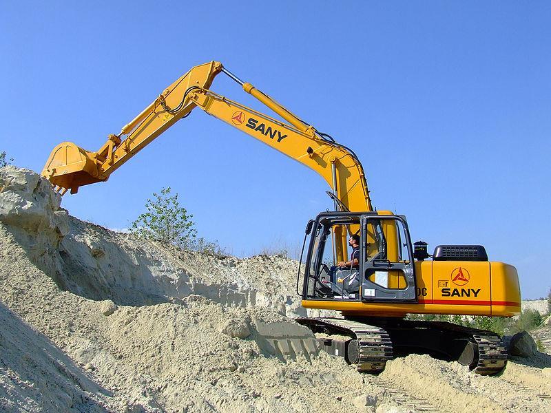 Ekskavatör Kazıcı -Excavator- İngilizcede to excavate fiilinde türetilerek, kazı yapan