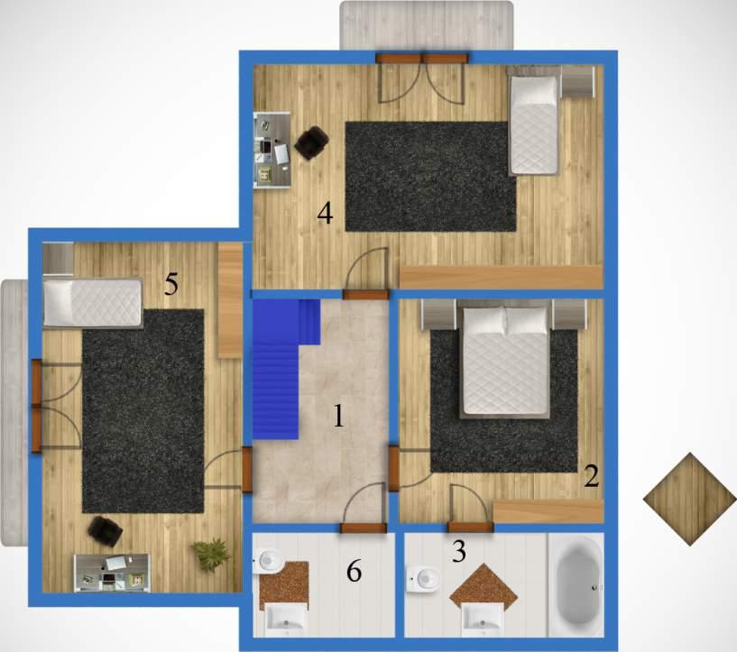 1. Kat 8 m 1. Giriş اﻟﻤﺪﺧﻞ 3 m. Yatak Odası 13 m 1. Mutfak اﻟﻤﻄﺒﺦ 13 m 3.