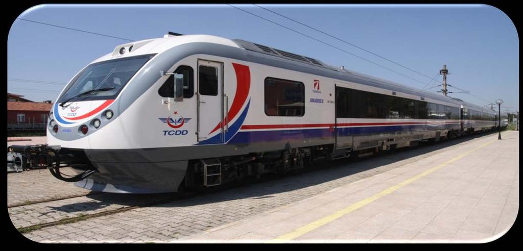 İMALAT FAALİYETLERİ TCDD İÇİN DİZEL TREN SET (DMU) ÜRETİMİ Dizel Tren Seti (DMU) : 12 adet 3 lü ve 12 adet 4 lü set (84 araç)