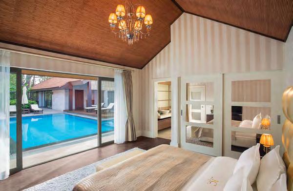 İki French Yatak Odası - Küvetli Banyo, Bir Twin Yatak Odası - Duş Kabinli Banyo, Bir Twin Yatak Odası, Oturma Odası - Teras.