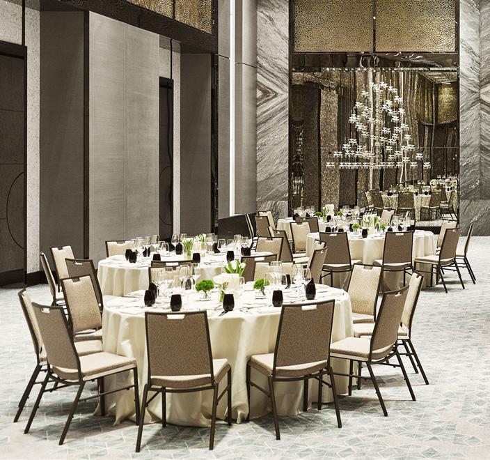 Sofistike düğünler için mükemmel mekanlar Hayatınızın en özel anları için Fairmont Quasar İstanbul un, uluslararası ödüllü mimarlar tarafından tasarlanmış Luna Balo Salonu ndan, avangart tasarımcı