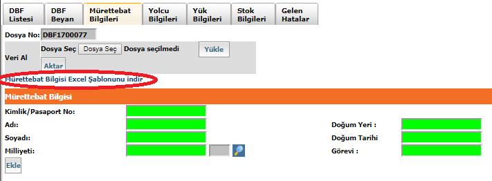 Mürettebat doğum tarihini girmeden önce Dogum Tarih sütununa sağ tıklanır açılan menüde hücreleri biçimlendir seçeneğinden