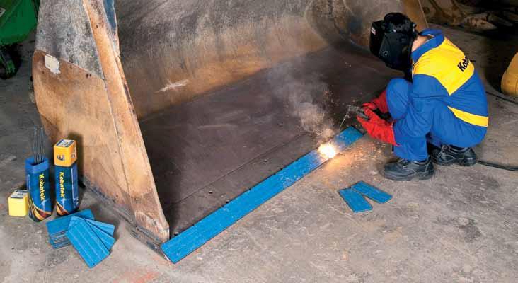 Kobatek ABRAMAX Aşınma Plakaları Yüzeyi yüksek abrazyon dayanımına sahip metalik malzeme ile kaplanmış çelik plakalara Aşınma Plakası adı verilir.