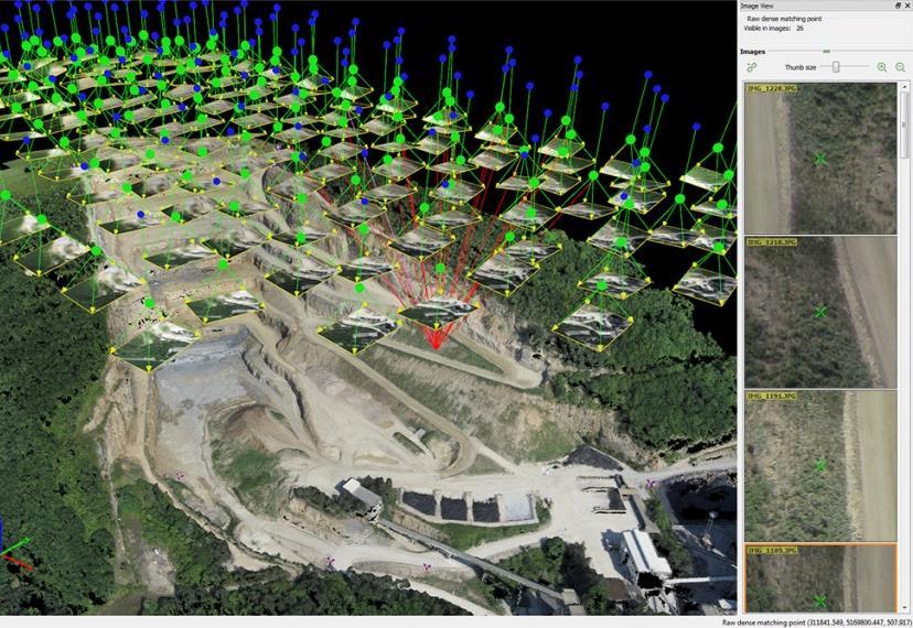 TERMAL HARİTA TurkUAV Mapper Eklentisi 2D Ortofoto Harita 3D Noktabulutu Harita Uzunluk, Alan, Hacim Ölçümleri Anında