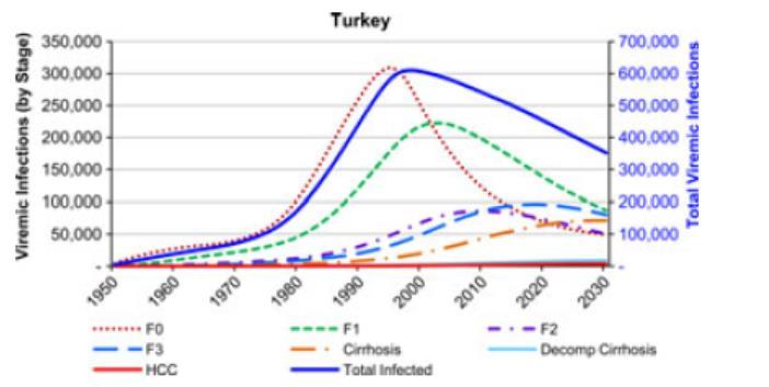 Türkiye de HCV hastalığında beklenen değişim