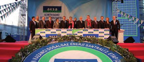 HABERLER NEWS Aksa Enerji Antalya da İkinci Etabı da Açtı Aksa Enerji Üretim A.Ş.