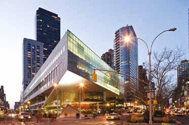 THE JUILLIARD SCHOOL NEW YORK YAZ OKULU New York un kalbinde, Manhattan ın en güzel yerinde, dünyanın en büyük performans sanatları merkezi olan Lincoln Center ın