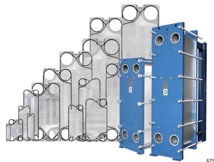 Plakalı Isı Değiştiriciler: Plakalı ısı değiştiriciler, süt teknolojisinde en yaygın kullanılan, paslanmaz çelikten veya Cr/Ni, Ni/Mo gibi çeşitli alaşımdan yapılmış malzemelerdir.