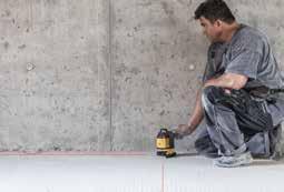 U profilli bölme duvarlarının hassas bir şekilde ayarlanması için idealdir. Doğrudan lazer çizgileri üzerinde çalışmak için idealdir. Yerleşim planının zeminden tavana aktarılması için.