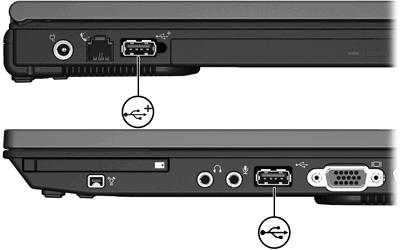 1 USB aygıtı kullanma Evrensel Seri Veri Yolu (USB), bilgisayara veya isteğe bağlı bir konumuna USB klavyesi, fare, sürücü, yazıcı, tarayıcı veya hub gibi isteğe bağlı bir yerleştirme aygıtıürününe